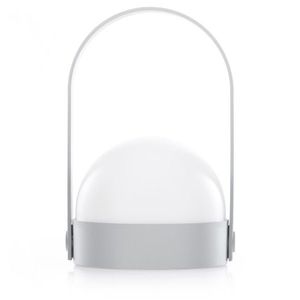 Přenosná LED lampa KAMPI šedá vyobraziť