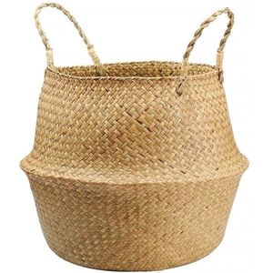 Prírodný košík BOHO I hnedý vyobraziť