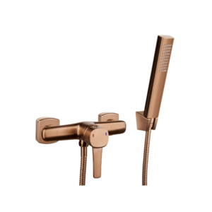 INVENA - Sprchová batéria GLAMOUR vrátane sprchového setu meď BN-02-014-V vyobraziť