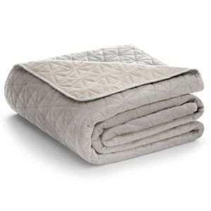 Prošívaný přehoz na postel LAILA 170x210 béžový vyobraziť