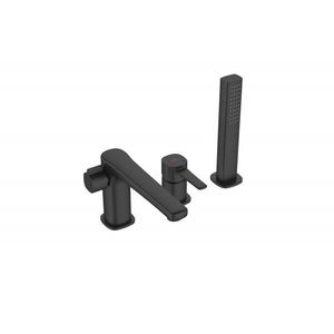 INVENA - Vaňová batéria 3 otvorová GLAMOUR čierna BW-02-S04-V vyobraziť