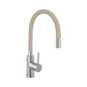 FERRO - Drezová batéria s flexibilným ramienkom nerez/béžová 70710, 4BE vyobraziť