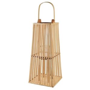 Proutěná lucerna LUCIE Natural 26, 5x57 cm hnědá vyobraziť