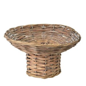 Proutěný podnos GUSTAV 26x14x10 cm hnědý vyobraziť