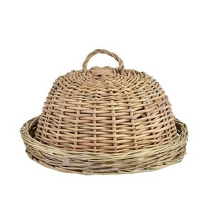 Proutěný podnos s víkem GUSTAV 30x18 hnědý vyobraziť