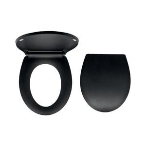 FERRO - WC sedadlo SoftClose duroplast/čierna WC/BLACK vyobraziť