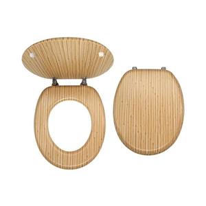 FERRO - WC sedadlo z MDF, bambusový dekor WC/BAMBUS vyobraziť