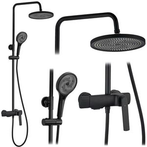 REA REA - Sprchový set REBEL BLACK MATT REA-P2416 vyobraziť
