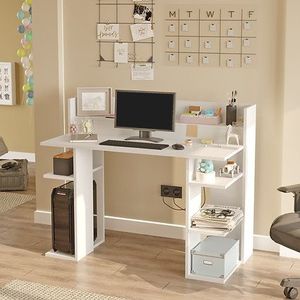 Psací stůl Houseland Brody bílý vyobraziť