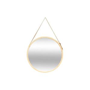 5five - Nástenné zrkadlo LOFT, priemer 50 cm, bambus 206971 vyobraziť