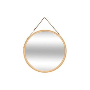 5five - Nástenné zrkadlo LOBEE, priemer 38 cm, bambus 213300 vyobraziť
