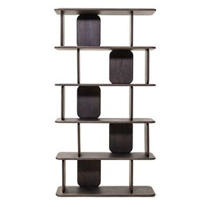 Regál Fonticelle 100 cm z masivu espresso vyobraziť