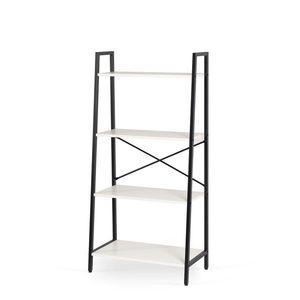 Regál Gia 64 cm bílý/černý vyobraziť