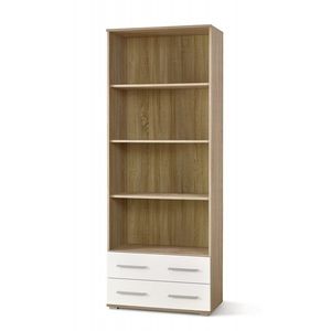 Regál Lima3 dub sonoma/biela vyobraziť