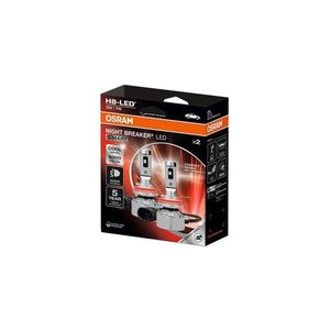 SADA 2x LED žiarovka do auta NIGHT BREAKER SMART H8 PGJ19-1/7W/12V 6000K - Osram 64212DWNBSM-2HB vyobraziť