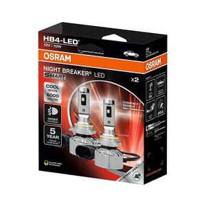 Sada 2× LED autožiaroviek NIGHT BREAKER SMART HB4 P22d/10W/12V 6000K - Osram 9006DWNBSM-2HB vyobraziť