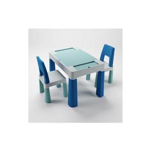 TEGA BABY - Detský stolík so stoličkami tyrkysová/modrá/biela TI-011-173 vyobraziť