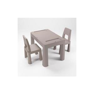 TEGA BABY - Detský stolík so stoličkami taupe TI-011-177 vyobraziť