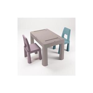 TEGA BABY - Detský stolík s stoličkami taupe/fialová/tyrkysová TI-011-179 vyobraziť
