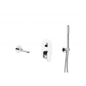 KFA - Vaňová podomietková batéria, chróm 4829-401-00 vyobraziť