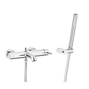 KFA - Batéria MOZA vaňová nástenná, chróm so sprchovou súpravou 5034-520-00 vyobraziť