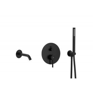 KFA - MOZA podomietková vaňová batéria, čierna 5039-401-81 vyobraziť