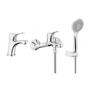 KFA - MORRIS umývadlová + vanová batéria so sprchovou súpravou, chróm 5241-003-00 vyobraziť