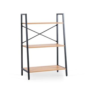 Regál Vior 64 cm dub zlatý/černý vyobraziť