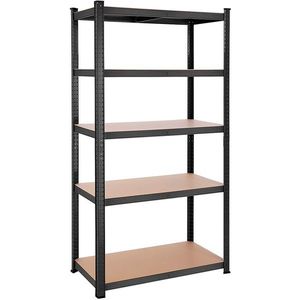 Regál Wera 100x200 cm čierny vyobraziť