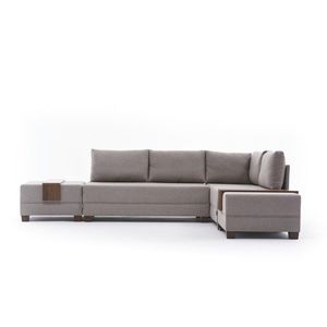 Rohová pohovka Fly krémová pravá vyobraziť