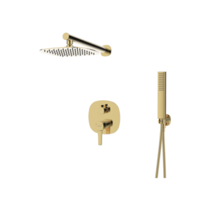 INVENA - Sprchová batéria, podomietková, 2F GLAMOUR zlatá TREND BS-02-0K9-V vyobraziť