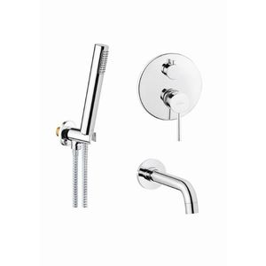 INVENA - Vaňová batéria, podomietková, 2-F, DAFNI BS-88-W01-A vyobraziť