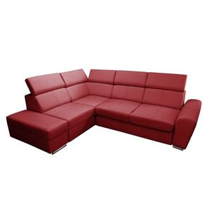 Rohová rozkládací pohovka Colt červená pravá vyobraziť