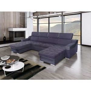 Rohová rozkladacia pohovka Caldo tmavo modrá vyobraziť