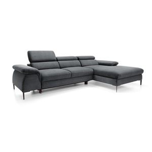 Rohová sedací souprava Blues M šedá pravá vyobraziť