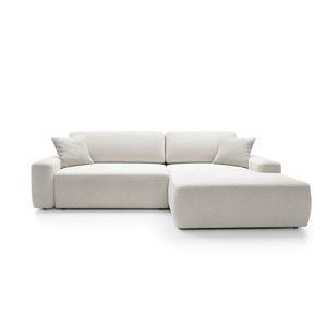 Rohová sedacia súprava Bouli M biela pravá vyobraziť