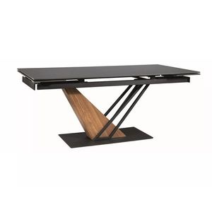 Rozkládací jídelní stůl Genesis 180/240 cm černý/jasan vyobraziť