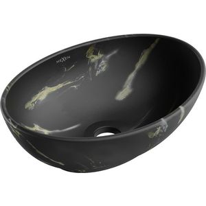 MEXEN - Elza umývadlo na dosku 40 x 33, čierny kameň 21014084 vyobraziť