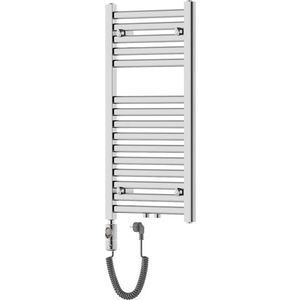 MEXEN/S - Hades radiátor + vykurovacia tyč 800 x 400 mm, 300 W, chróm W104-0800-400-2300-01 vyobraziť