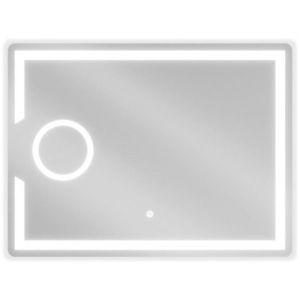 MEXEN - Onyx zrkadlo s osvetlením s kozmetickým zrkadlom 80 x 60, LED 600 9813-080-060-611-00 vyobraziť