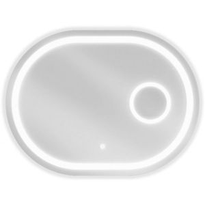 MEXEN - Umba zrkadlo s osvetlením s kozmetickým zrkadlom 100 x 80, LED 600 9822-100-080-611-00 vyobraziť