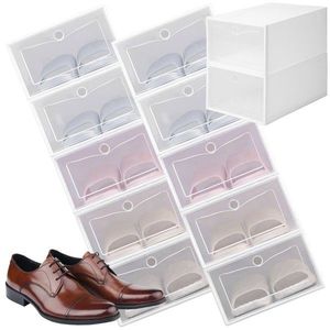 Sada 10 ks boxů na boty OSLO bílá vyobraziť