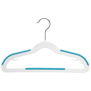 Sada 10 ks dětských ramínek KIDSI bílo-modré vyobraziť