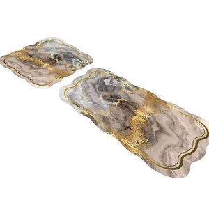 Sada 2 koupelnových předložek Abstract béžová vyobraziť