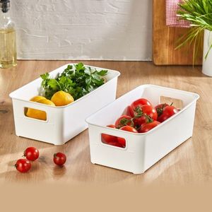 Sada 2 ks organizérů do lednice ONNIE bílá vyobraziť