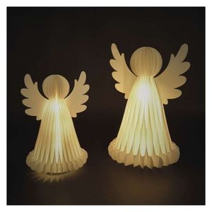 Sada 2 ks vánočních LED světelných dekorací Clayton teplá bílá vyobraziť