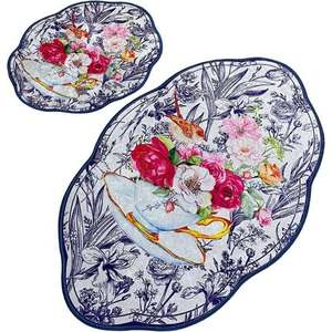 Sada 2 kusů koupelnových předložek Birdie Lohal vícebarevná vyobraziť