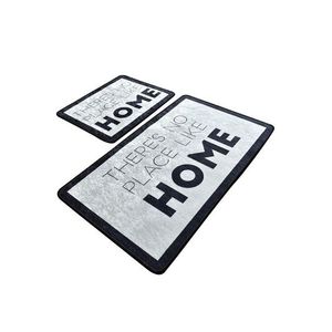 Sada 2 kusů koupelnových předložek Like Home černá/bílá vyobraziť