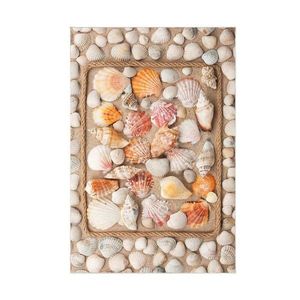 Sada 2 kusů koupelnových předložek SeaShop béžová vyobraziť