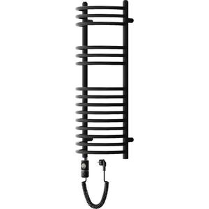 MEXEN/S - Eros radiátor + vykurovacia tyč 900 x 318 mm, 300 W, čierna W112-0900-318-2300-70 vyobraziť